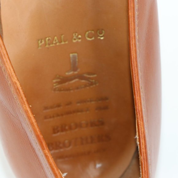 Brooks Brothers Peal And Co Leather Penny Loafers main image 5
